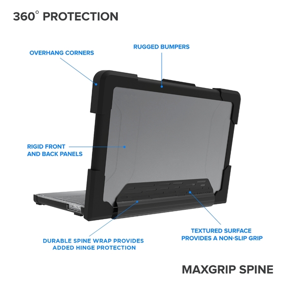 Max case Extreme shell Fits HP G6 EE CHROMEBOOK 11.6 - Picture 2 of 6